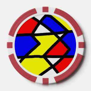 Spanish fantasy poker chips