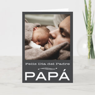 Spanish Father's Day Card Template