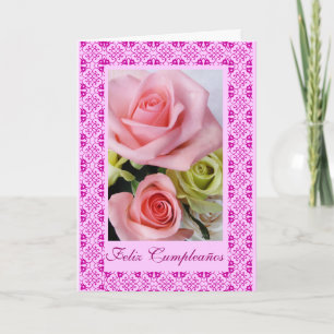Spanish: Feliz Cumpleanos Card