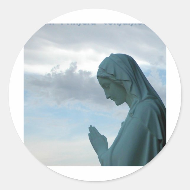 Spanish First Communion, Felicidades Primera Comun Classic Round Sticker (Front)