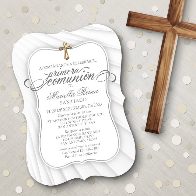 Spanish First Communion Invitation (Creator Uploaded)