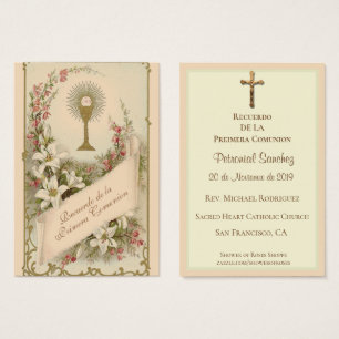 Spanish First Holy Communion Religious Catholic