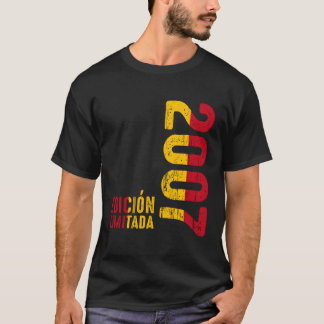 Spanish Flag 2007 Year 2007 2007 Since 2007 T-Shirt