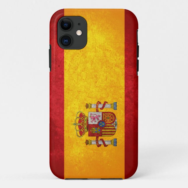 Spanish Flag Case-Mate iPhone Case (Back)