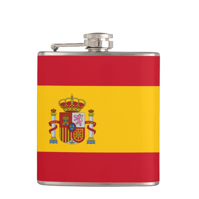 Spanish flag Flask (Front)