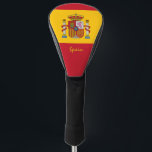 Spanish Flag & Golf Spain sports Covers /clubs<br><div class="desc">GOLF Head Covers: Spain & Spanish Flag fashion games - love my country,  travel,  holiday,  golfing patriots / sport fans</div>