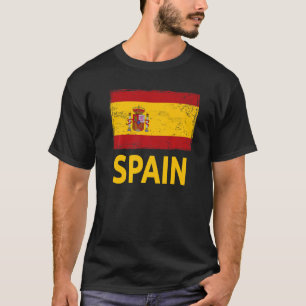 Spanish Flag Idea For Women & Kids Spain Flag Outf T-Shirt