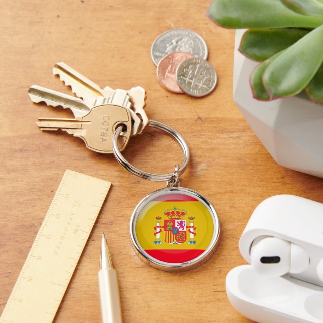 Spanish flag key ring (Desk)