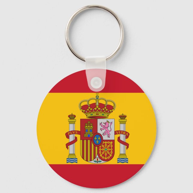 Spanish flag key ring (Front)