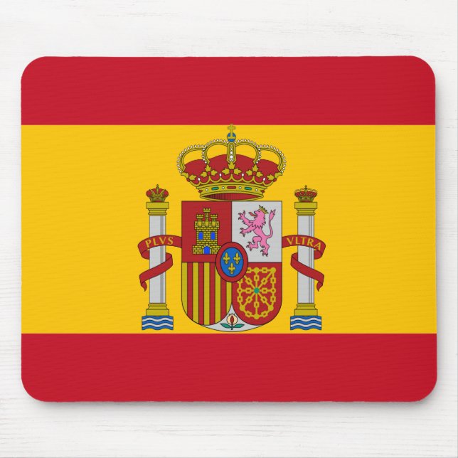 Spanish flag mouse mat (Front)