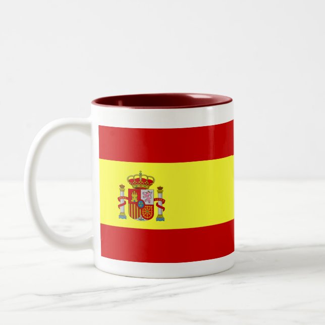 Spanish Flag Mug (Left)