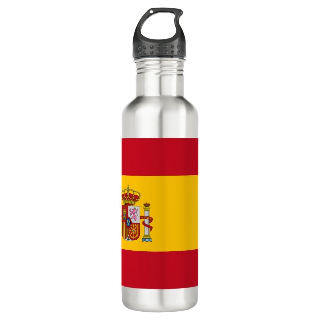 Spanish Flag (Spain) 710 Ml Water Bottle (Front)