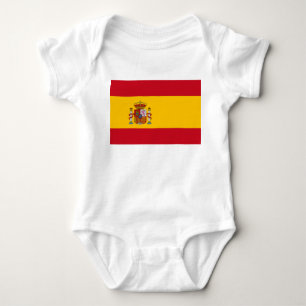 Spanish Flag (Spain) Baby Bodysuit