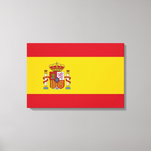 Spanish Flag (Spain) Canvas Print (Front)