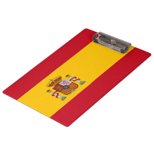 Spanish Flag (Spain) Clipboard