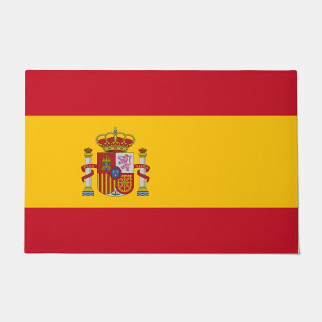 Spanish Flag (Spain) Doormat (Front)