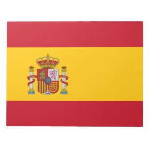 Spanish Flag (Spain) Notepad