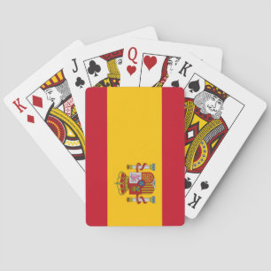 Spanish Flag (Spain) Playing Cards