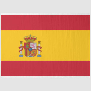 Spanish Flag (Spain) Tissue Paper