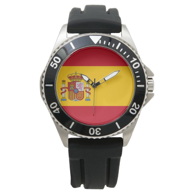Spanish Flag (Spain) Watch (Front)