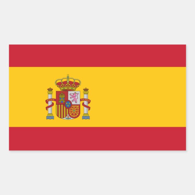 Spanish Flag Stickers (Front)