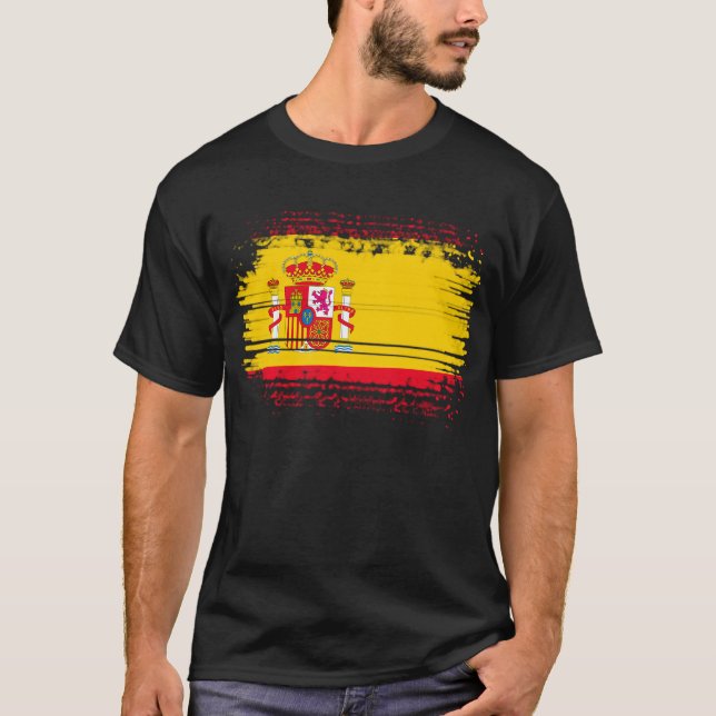 Spanish flag  T-Shirt (Front)