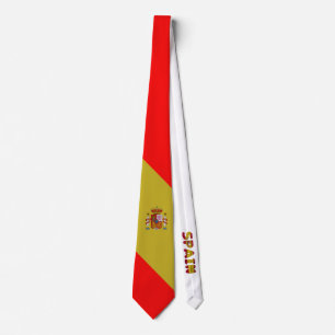 Spanish flag tie