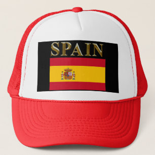 SPANISH FLAG TRUCKER HAT