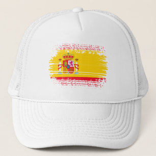 Spanish flag  trucker hat