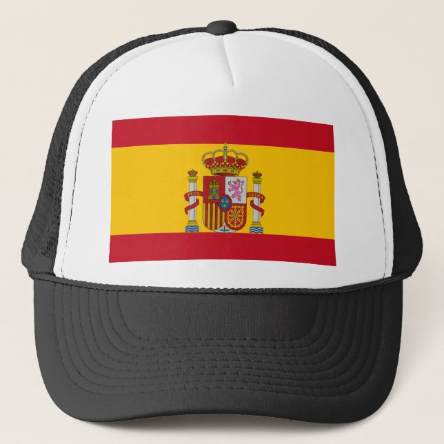 Spanish flag trucker hat (Front)
