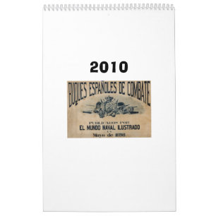 Spanish fleet 1898 calendar