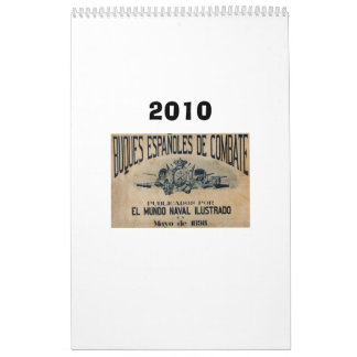 Spanish fleet 1898 calendar
