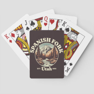 Spanish Fork, Utah Playing Cards