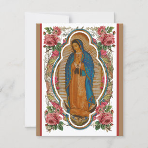 Spanish  Funeral Sympathy Holy Card Thank You