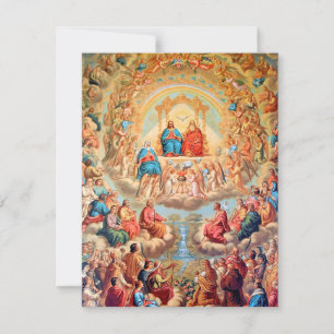 Spanish  Funeral Sympathy Holy Card Thank You