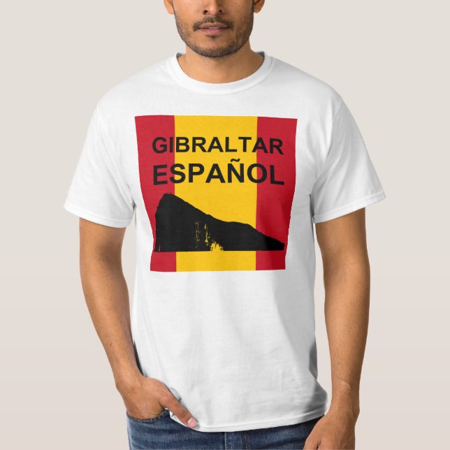 Spanish Gibraltar T-Shirt (Front)