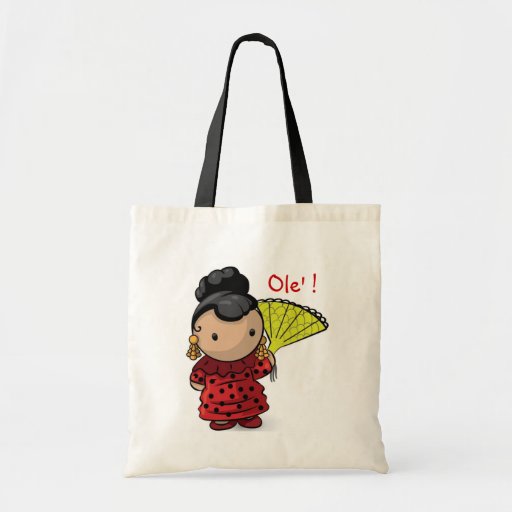 Image of Spanish Girl Tote Bag