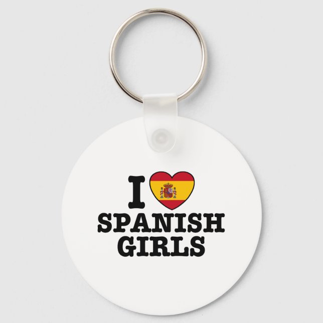 Spanish Girls Key Ring (Front)