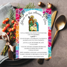 Spanish Glory to God Christian Christmas Dinner