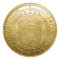 Spanish Gold Doubloon II Round Sticker