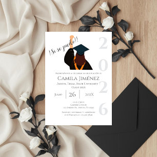 Spanish Graduation Invitation: Class of 2026 Invitation