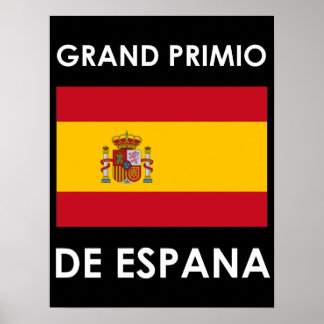 Spanish Grand Prix Poster