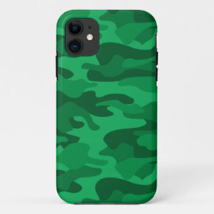 Spanish Green Monocolor Camo iPhone 11 Case