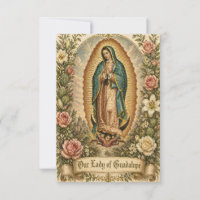 Spanish Guadalupe Funeral Prayer Memorial Holy