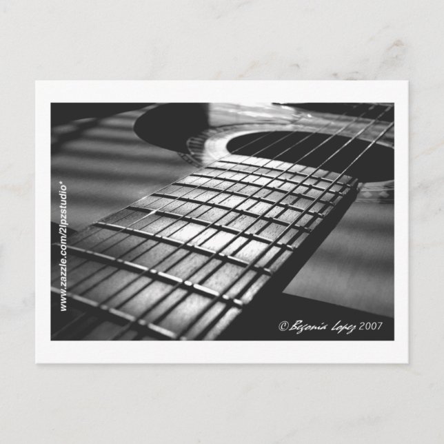 Spanish Guitar 01 Postcard (Front)