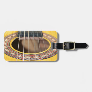 Spanish Guitar Luggage Tag