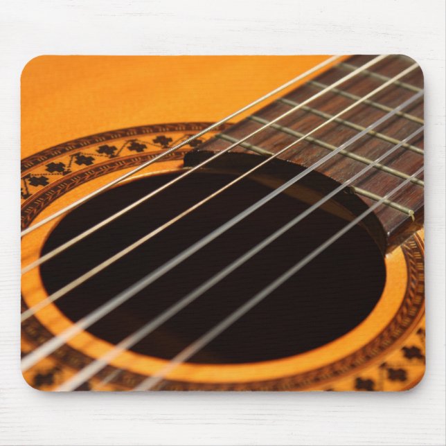 Spanish Guitar Mouse Mat (Front)