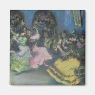 Spanish Gypsy Dancers, 1898 Magnet