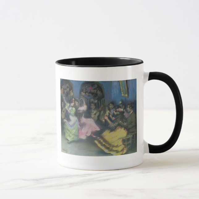 Spanish Gypsy Dancers, 1898 Mug (Right)