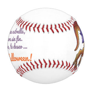 SPANISH Halloween Dinosaur Baseball Party Favour